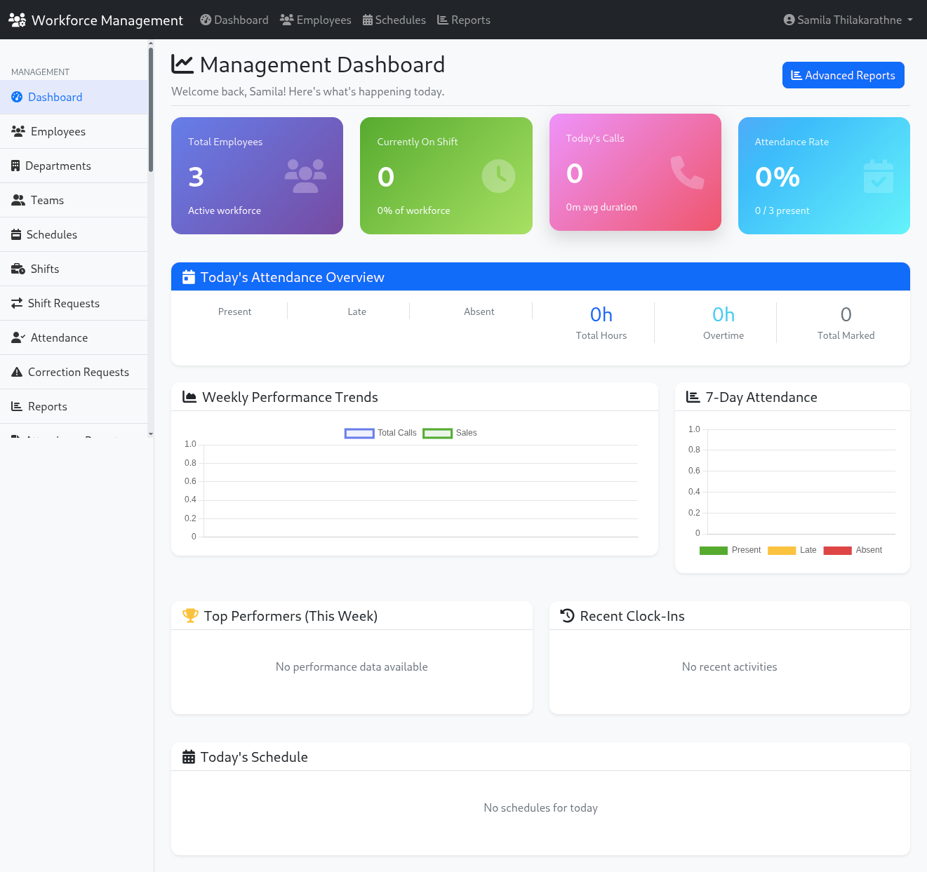 Workforce Management System